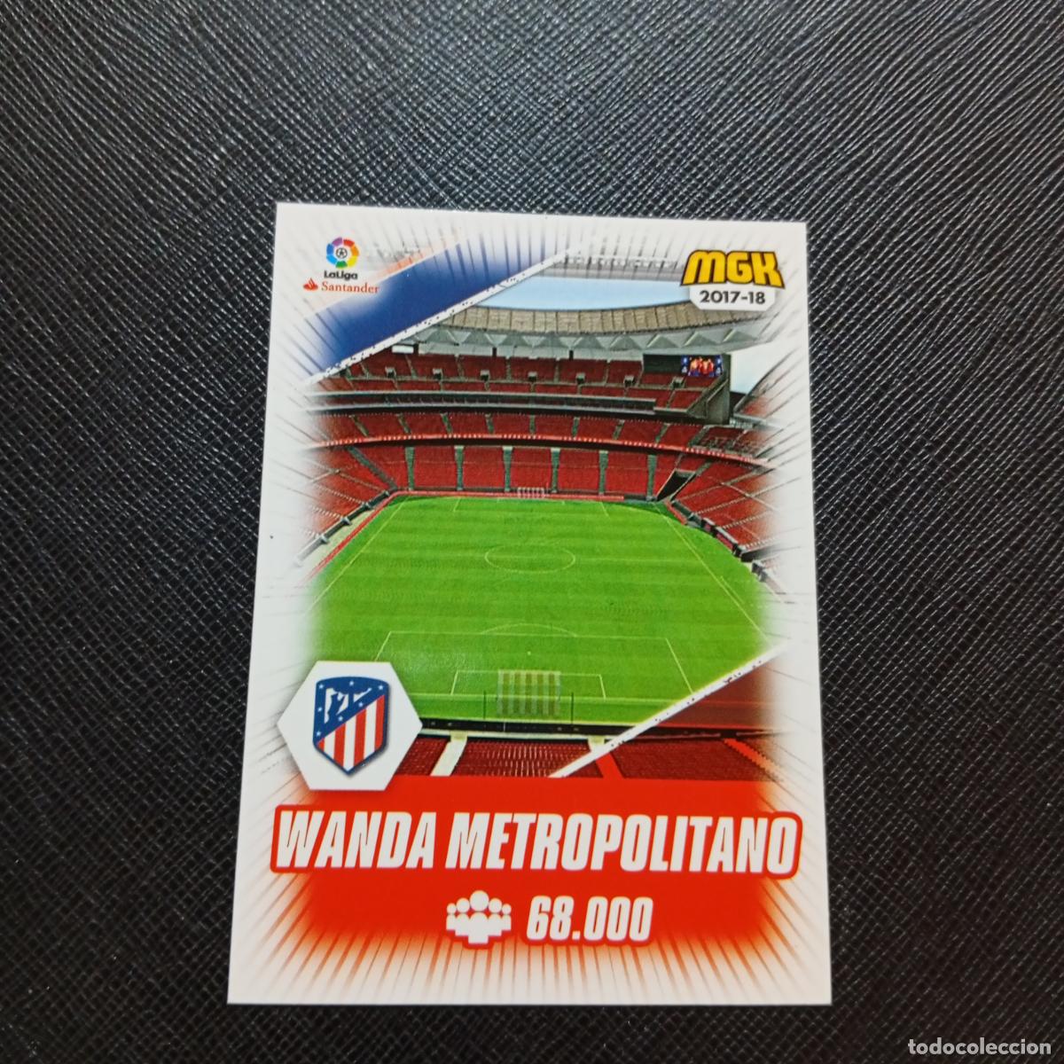 Cromos de f&uacute;tbol: 76 WANDA METROPOLITANO AT MADRID PANINI MEGACRACKS 2017 2018 CROMO FUTBOL 17 18 - A210 PG19