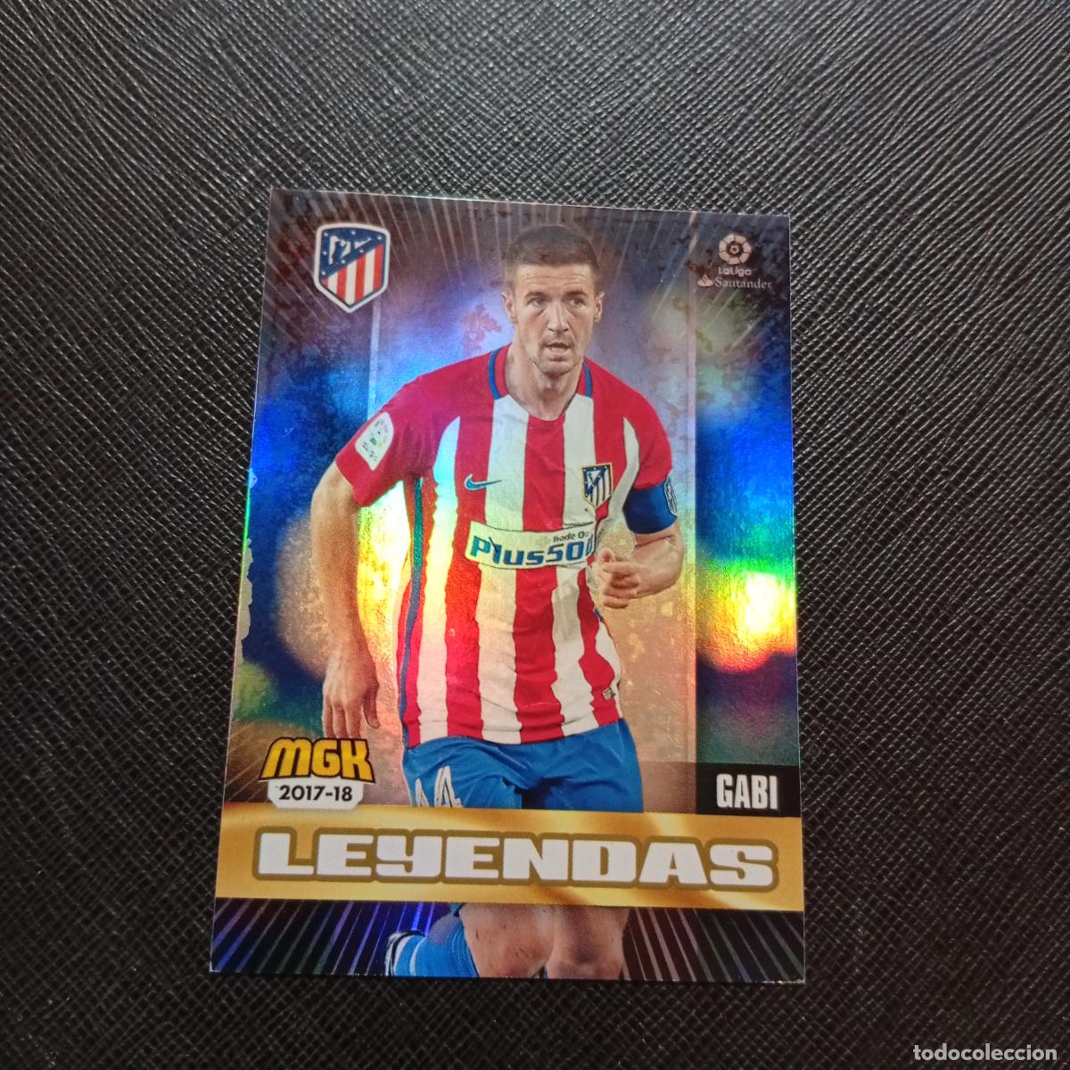 Cromos de f&uacute;tbol: 78 GABI AT MADRID PANINI MEGACRACKS 2017 2018 CROMO FUTBOL 17 18 - A210 PG19