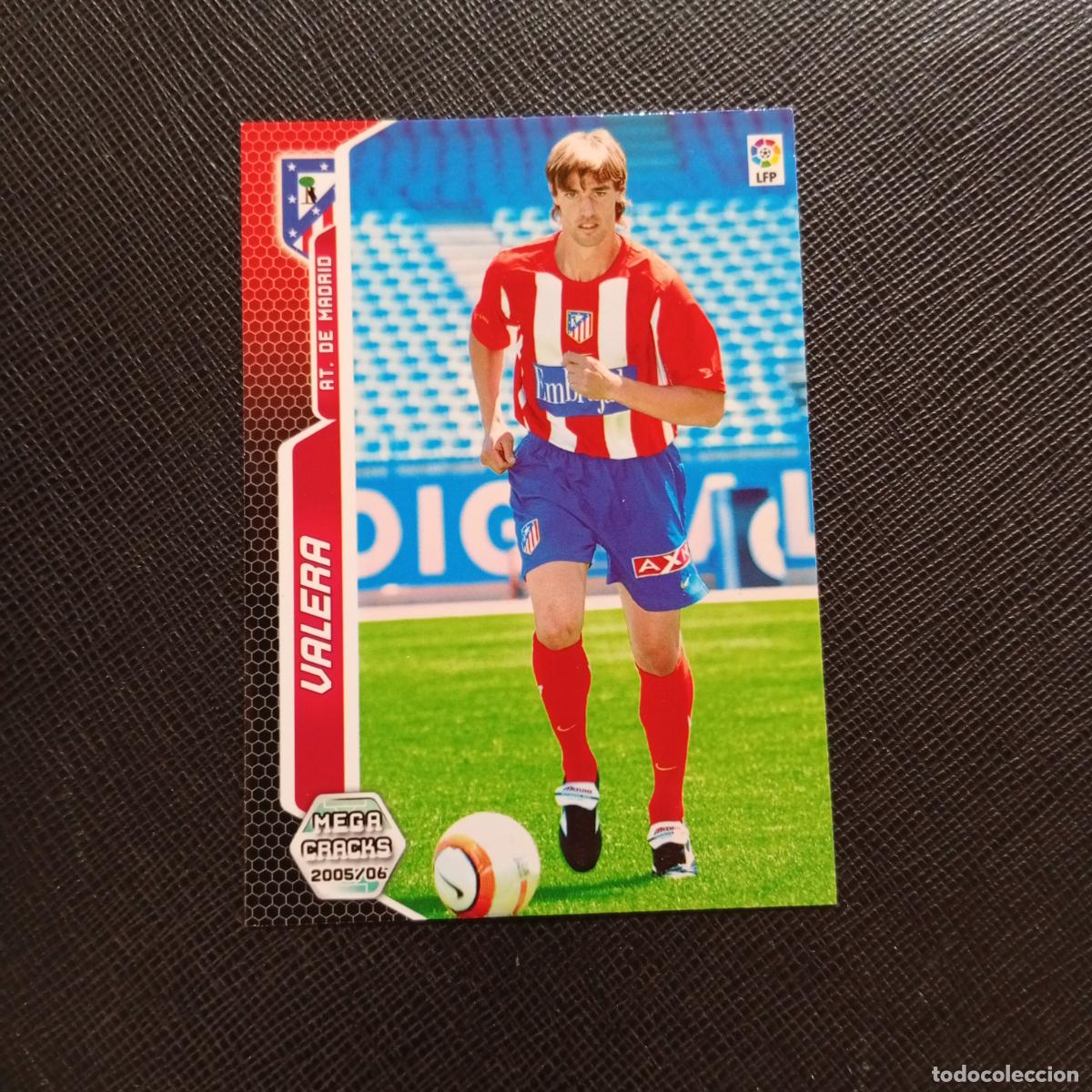 Cromos de f&uacute;tbol: 49 VALERA AT MADRID PANINI MEGACRACKS 05 06 CROMO FUTBOL 2005 2006 - A213 PG46