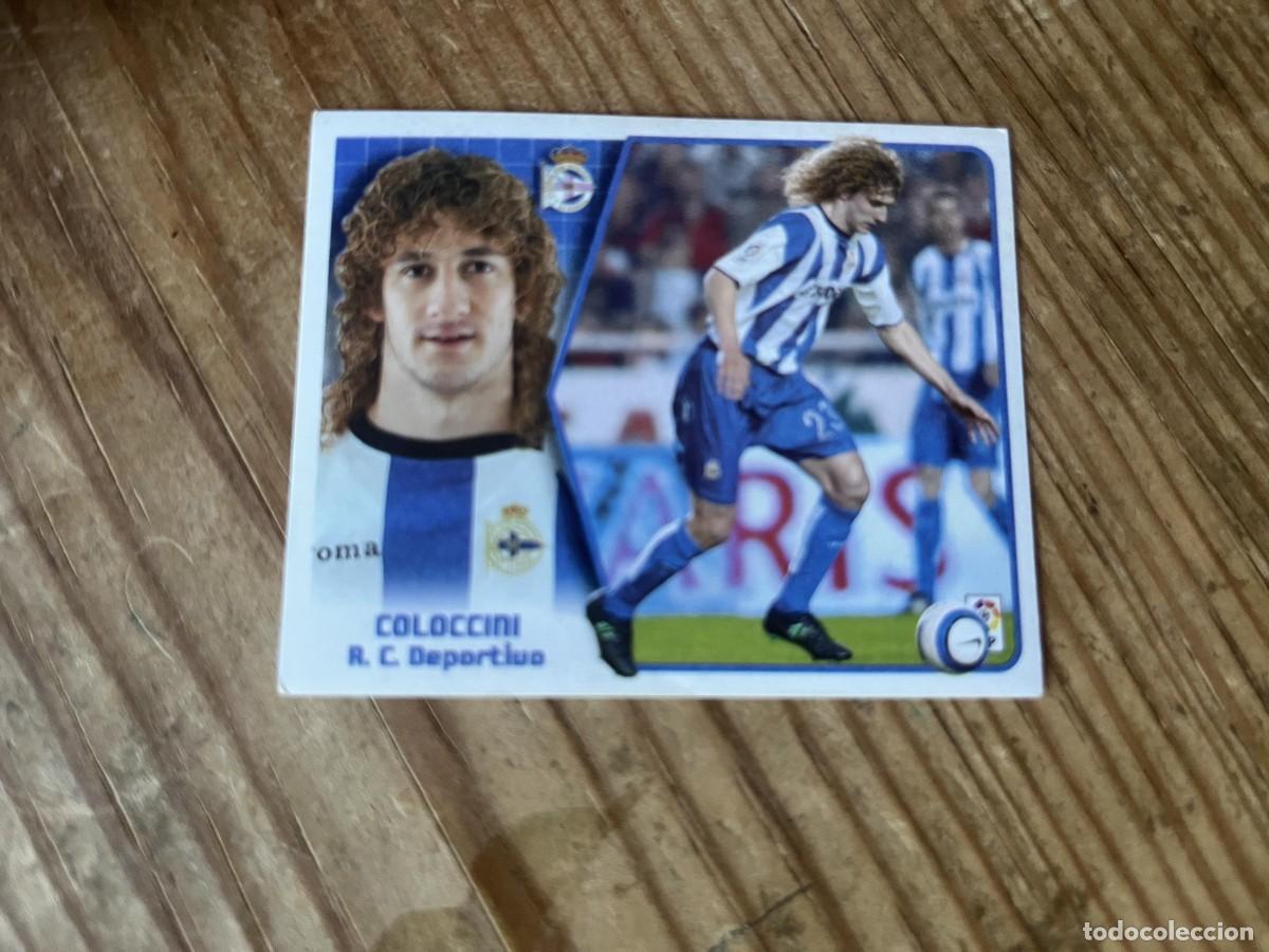 Cromos de f&uacute;tbol: CROMO SIN PEGAR NUNCA PEGADO ALBUM LIGA ESTE 05 06 2005 2006 DEPORTIVO CORU&Ntilde;A COLOCCINI