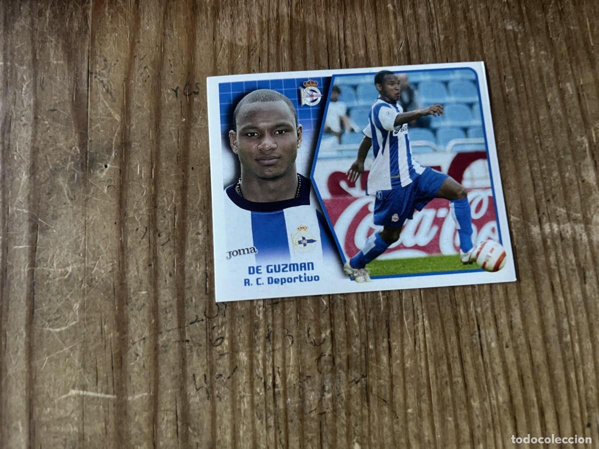 Cromos de f&uacute;tbol: CROMO SIN PEGAR NUNCA PEGADO ALBUM LIGA ESTE 05 06 2005 2006 DEPORTIVO CORU&Ntilde;A DE GUZMAN