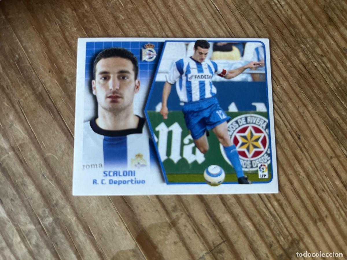 Cromos de f&uacute;tbol: CROMO SIN PEGAR NUNCA PEGADO ALBUM LIGA ESTE 05 06 2005 2006 DEPORTIVO CORU&Ntilde;A SCALONI
