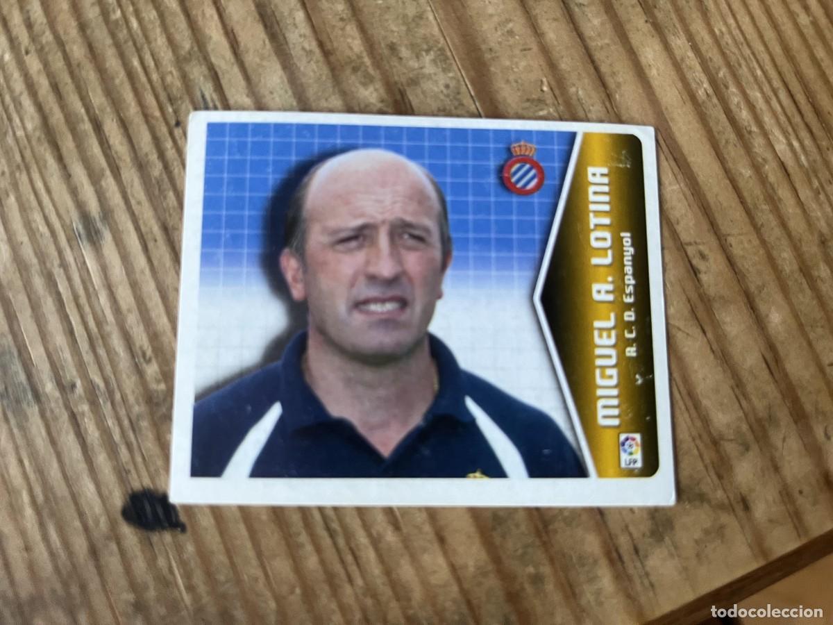 Cromos de f&uacute;tbol: CROMO SIN PEGAR NUNCA PEGADO ALBUM LIGA ESTE 05 06 2005 2006 ESPANYOL ESPA&Ntilde;OL MIGUEL LOTINA