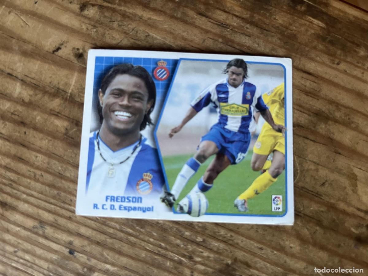 Cromos de f&uacute;tbol: CROMO SIN PEGAR NUNCA PEGADO ALBUM LIGA ESTE 05 06 2005 2006 ESPANYOL ESPA&Ntilde;OL FREDSON