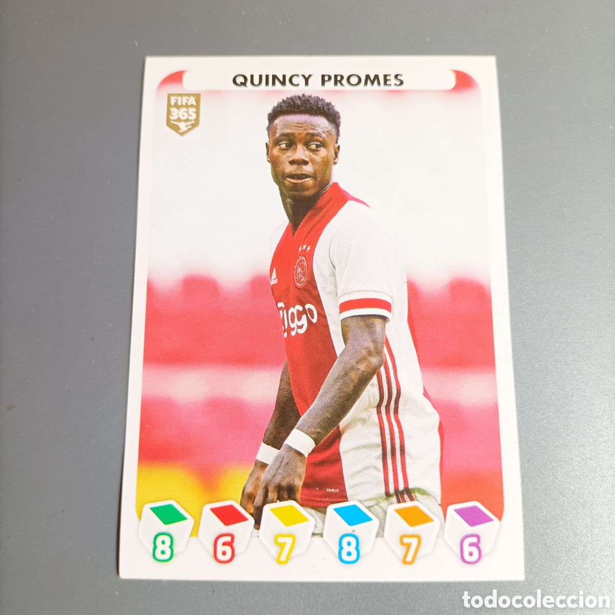 Cromos de f&uacute;tbol: STICKER PANINI ALBUM 2021. FIFA 365 (AFC AJAX) №340 QUINCY PROMES