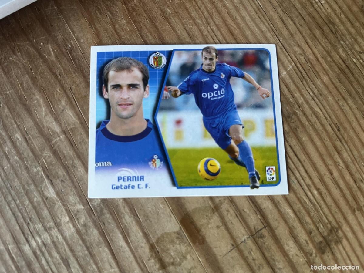 Cromos de f&uacute;tbol: CROMO SIN PEGAR NUNCA PEGADO ALBUM LIGA ESTE 05 06 2005 2006 GETAFE PERNIA