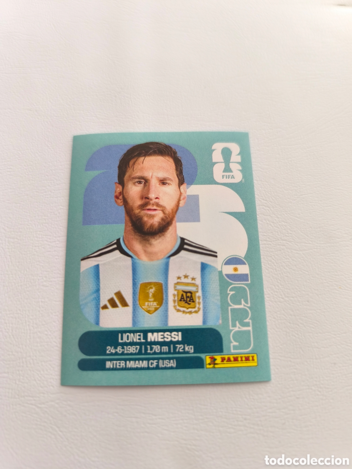 Figurine di Calcio: Leo Messi ARG 17 Sticker Panini FIFA World Cup 2026 Argentina Base Mundial Crom