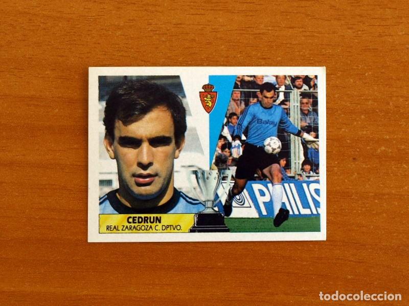 Figurine di Calcio: Real Zaragoza - Cedr&uacute;n - Ediciones Este Liga 1987-1988, 87-88 - Cromo Nunca pegado
