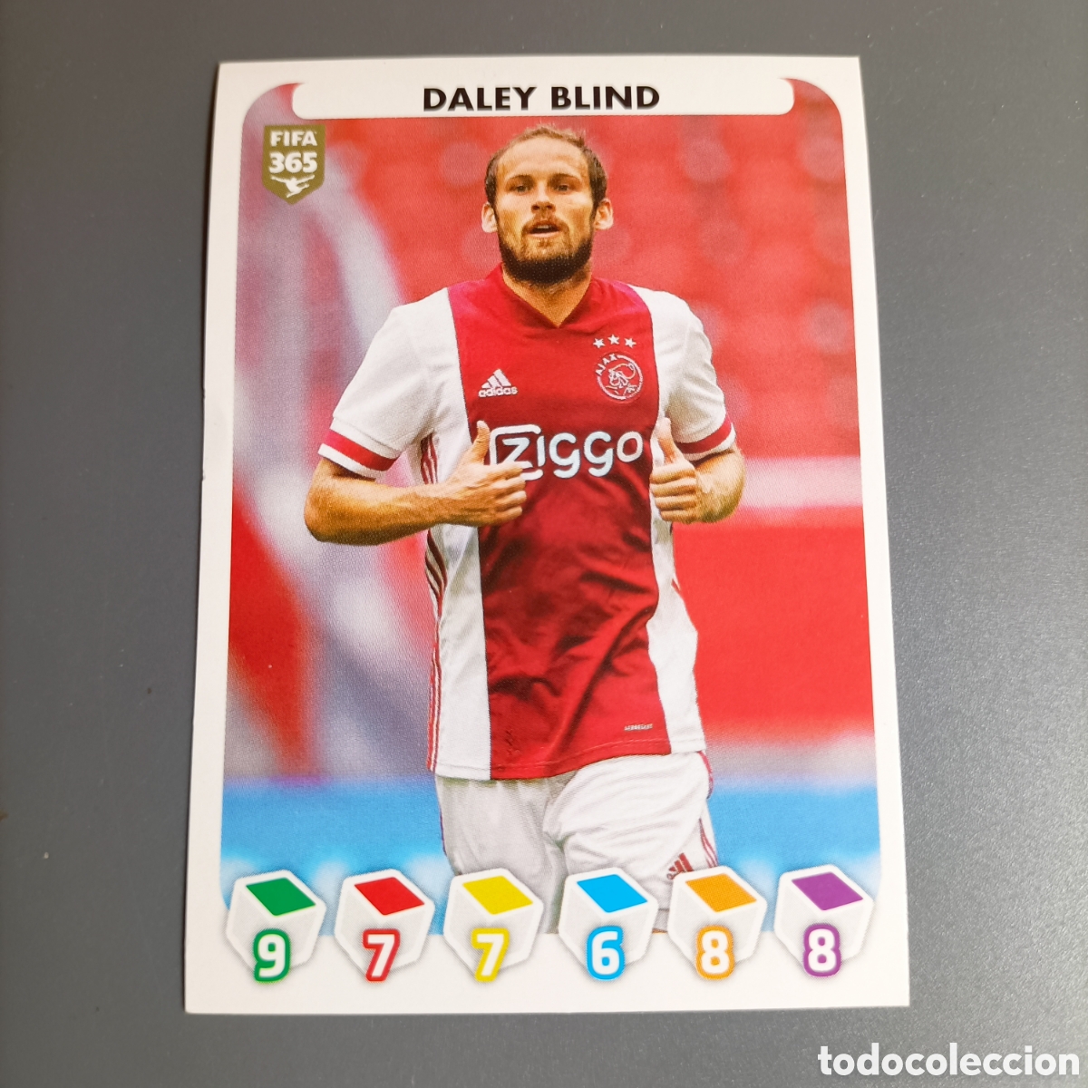 Cromos de f&uacute;tbol: STICKER PANINI ALBUM 2021. FIFA 365 (AFC AJAX) №336 DALEY BLIND