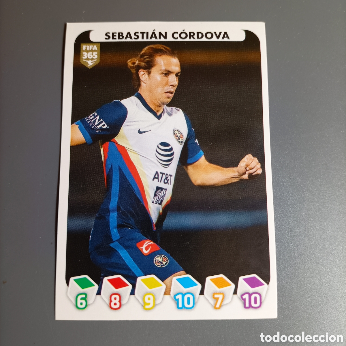 Cromos de f&uacute;tbol: STICKER PANINI ALBUM 2021. FIFA 365 (CLUB AMERICA) №401 SEBASTI&Aacute;N CORDOVA