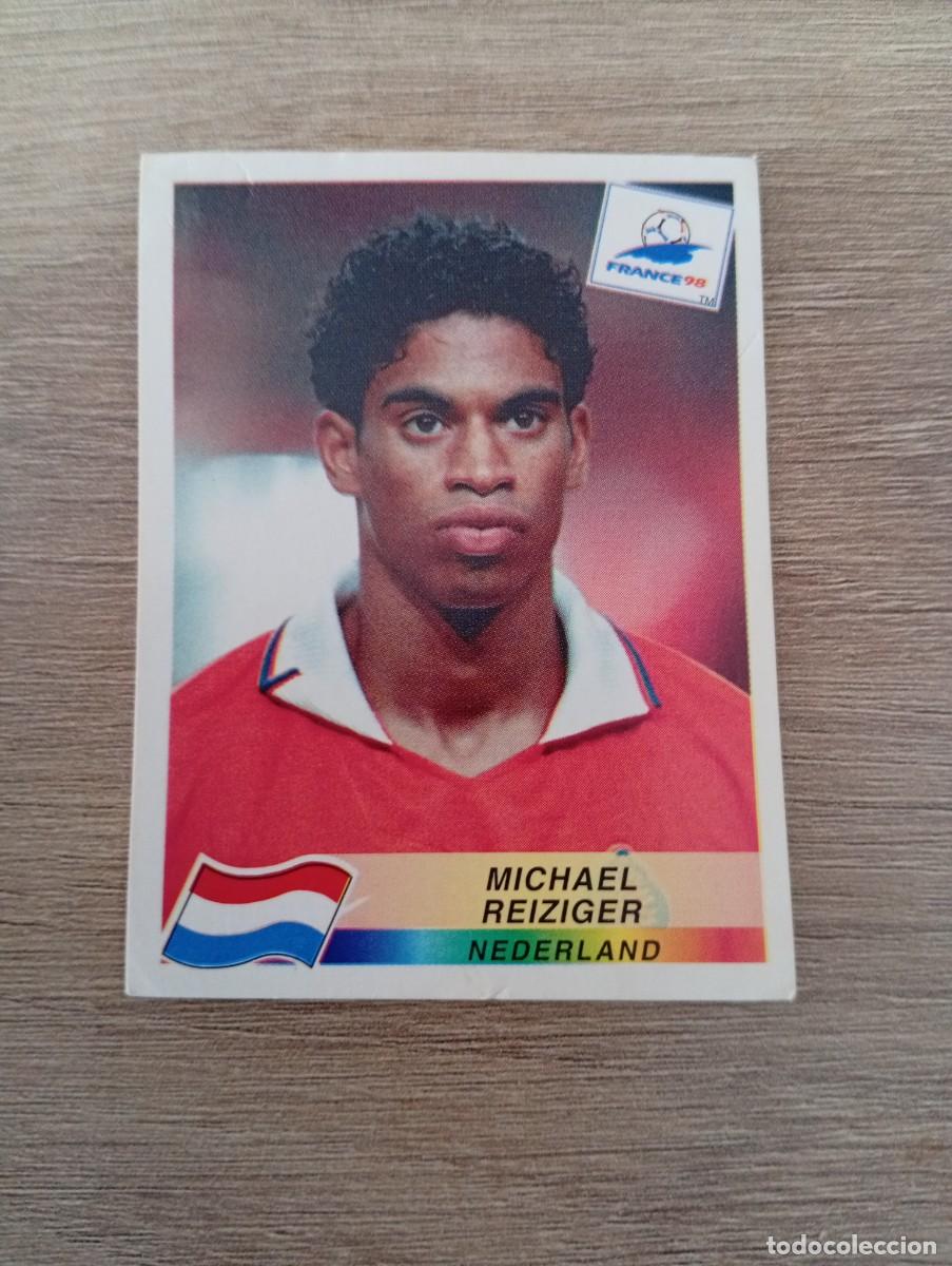Cromos de f&uacute;tbol: MICHAEL REIZIGER 302 HOLANDA PANINI FRANCIA 1998 98 SIN PEGAR NUNCA PEGADO