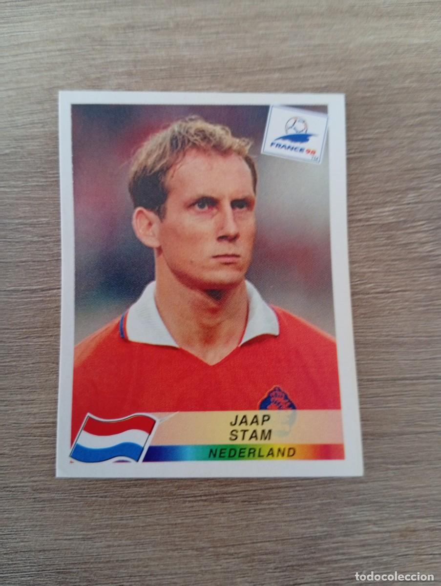 Cromos de f&uacute;tbol: JAAP STAM 304 HOLANDA PANINI FRANCIA 1998 98 SIN PEGAR NUNCA PEGADO