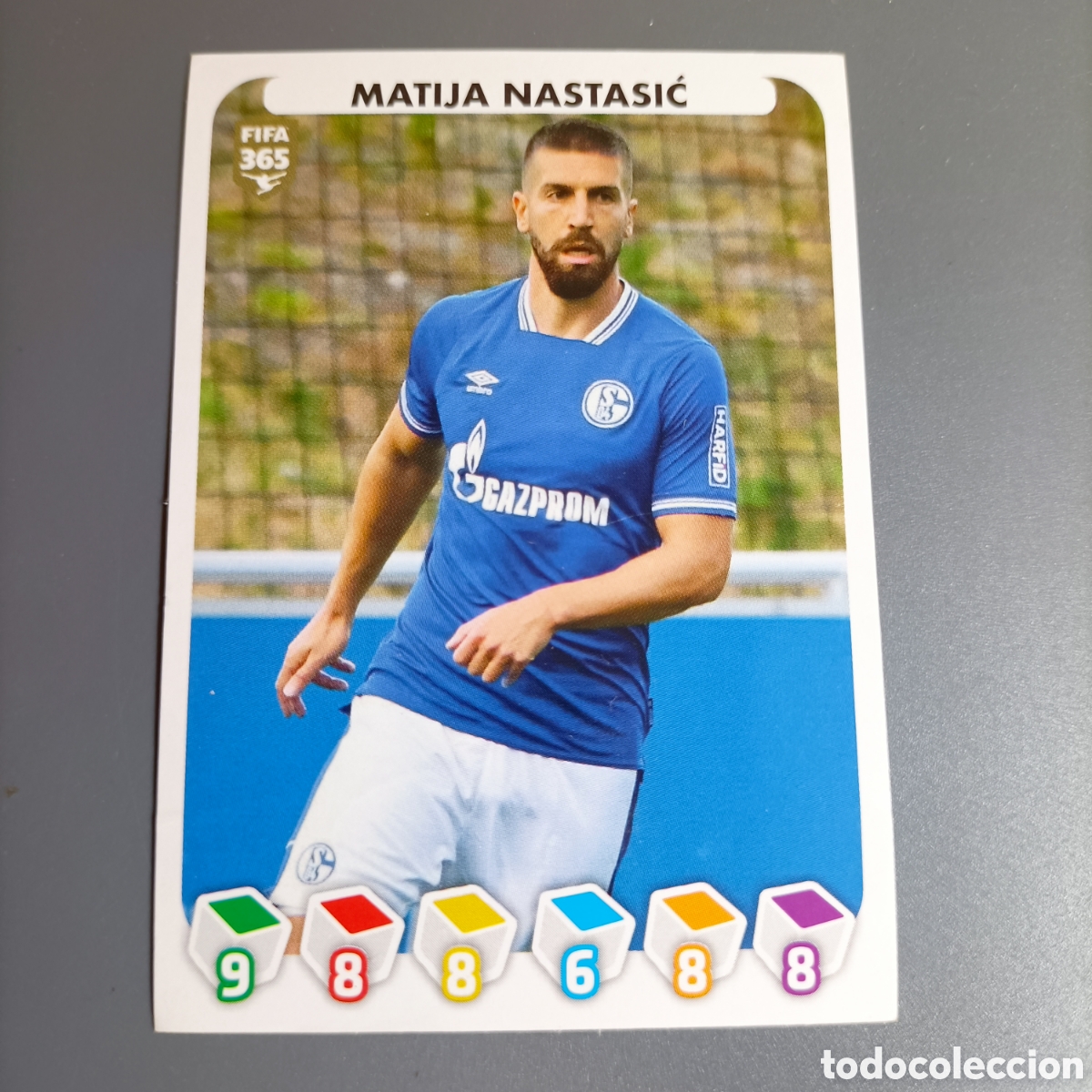 Cromos de f&uacute;tbol: STICKER PANINI ALBUM 2021. FIFA 365 (FC SCHALKE 04) №209 MATIJA NASTASIC
