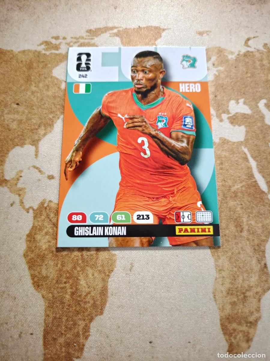 Cromos de f&uacute;tbol: Costa de Marfil 242 GHISLAIN KONAN Adrenalyn WORLD Cup 2026