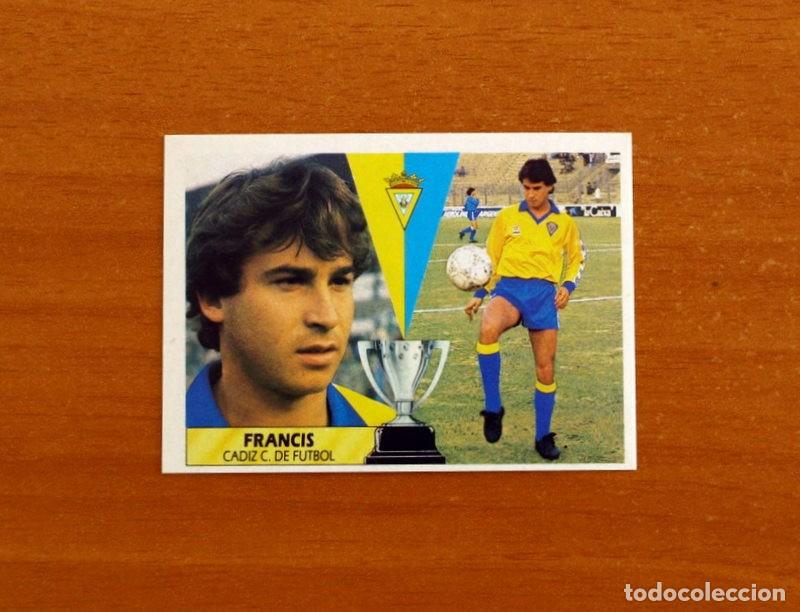 Cromos de f&uacute;tbol: C&aacute;diz - Francis - Ediciones Este Liga Liga 1987-1988, 87-88 - Cromo Nunca pegado