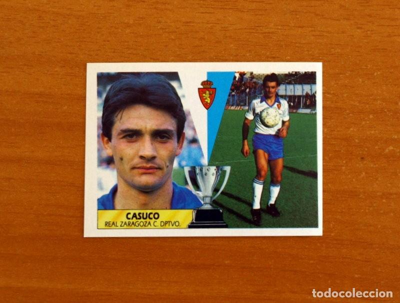 Cromos de f&uacute;tbol: Real Zaragoza - Casuco - Ediciones Este Liga 1987-1988, 87-88 - Cromo Nunca pegado