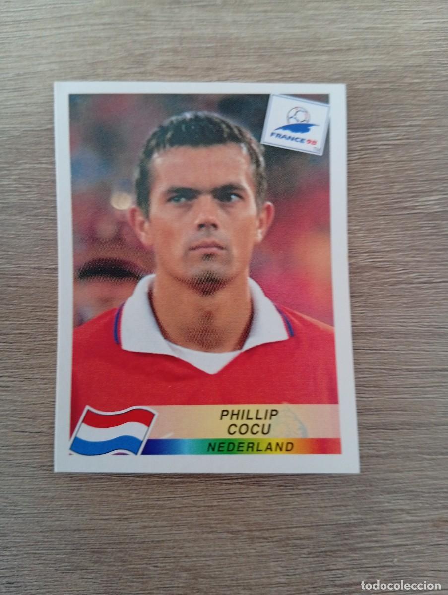 Cromos de f&uacute;tbol: PHILLIP COCU 309 HOLANDA PANINI FRANCIA 1998 98 SIN PEGAR NUNCA PEGADO