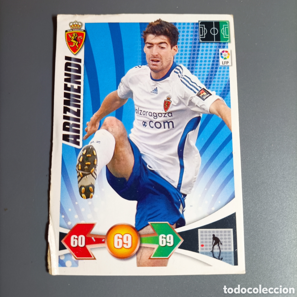 Cromos de f&uacute;tbol: ADRENALYN. LIGA 2009-2010 (ZARAGOZA) ARIZMENDI
