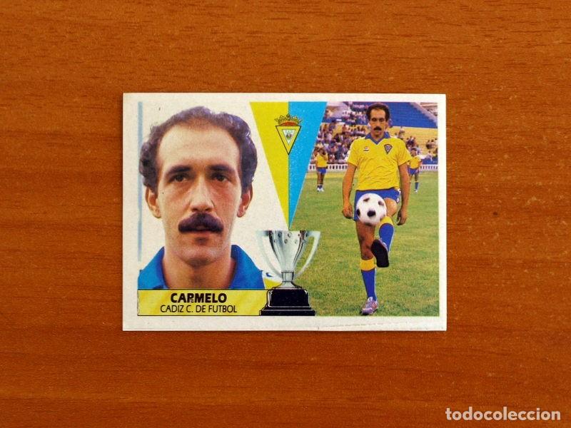 Cromos de f&uacute;tbol: C&aacute;diz - Carmelo - Ediciones Este Liga 1987-1988, 87-88 - Nunca Pegado