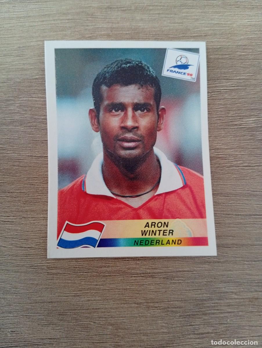 Cromos de f&uacute;tbol: ARON WINTER 311 HOLANDA PANINI FRANCIA 1998 98 SIN PEGAR NUNCA PEGADO