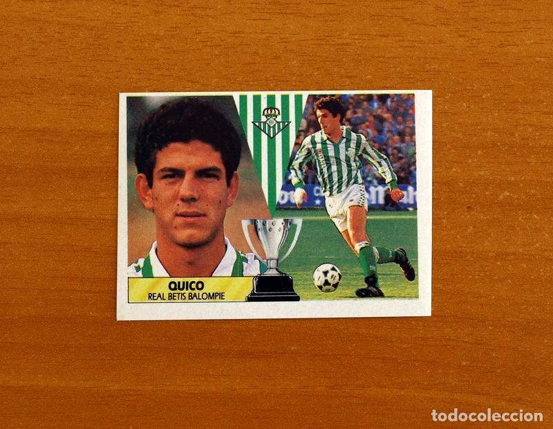 Cromos de Futebol: Real Betis - Quico - Ediciones Este Liga 1987-1988, 87-88 - Cromo Nunca pegado