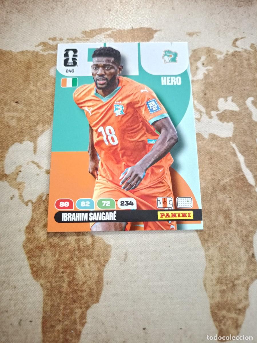 Cromos de Futebol: Costa de Marfil 246 IBRAHIM SANGAR&Eacute; Adrenalyn WORLD Cup 2026