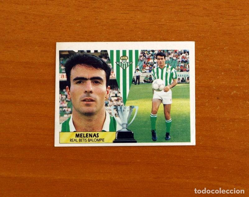Cromos de Futebol: Real Betis - Melenas - Ediciones Este Liga 1987-1988, 87-88 - Cromo Nunca pegado