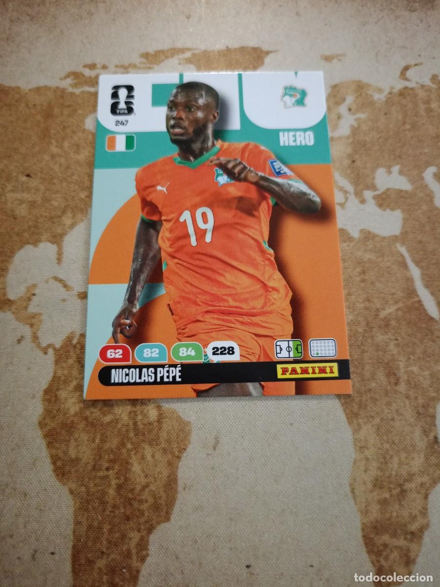 Cromos de Futebol: Costa de Marfil 247 NICOL&Aacute;S P&Eacute;P&Eacute; Adrenalyn WORLD Cup 2026