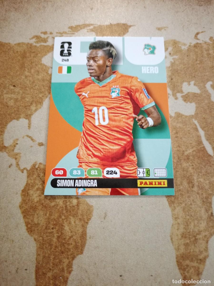 Cromos de Futebol: Costa de Marfil 248 SIM&Oacute;N ADINGRA Adrenalyn WORLD Cup 2026
