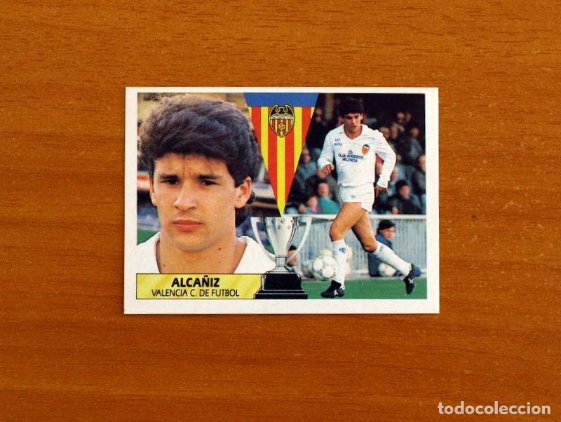 Cromos de Futebol: Valencia - Alca&ntilde;iz - Ediciones Este Liga 1987-1988, 87-88 - Nunca pegado