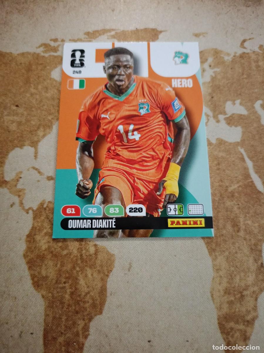Cromos de Futebol: Costa de Marfil 249 DUMAR DIAKIT&Eacute; Adrenalyn WORLD Cup 2026