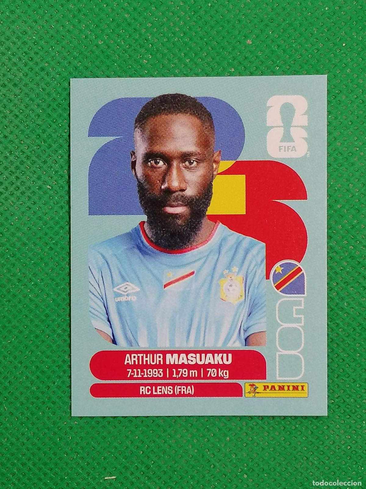 Cromos de Futebol: COD 5 COD5 ARTHUR MASUAKU REPUBLICA CONGO ⚽ PANINI FIFA MUNDIAL WORLD CUP 26 2026 STICKER ⚽