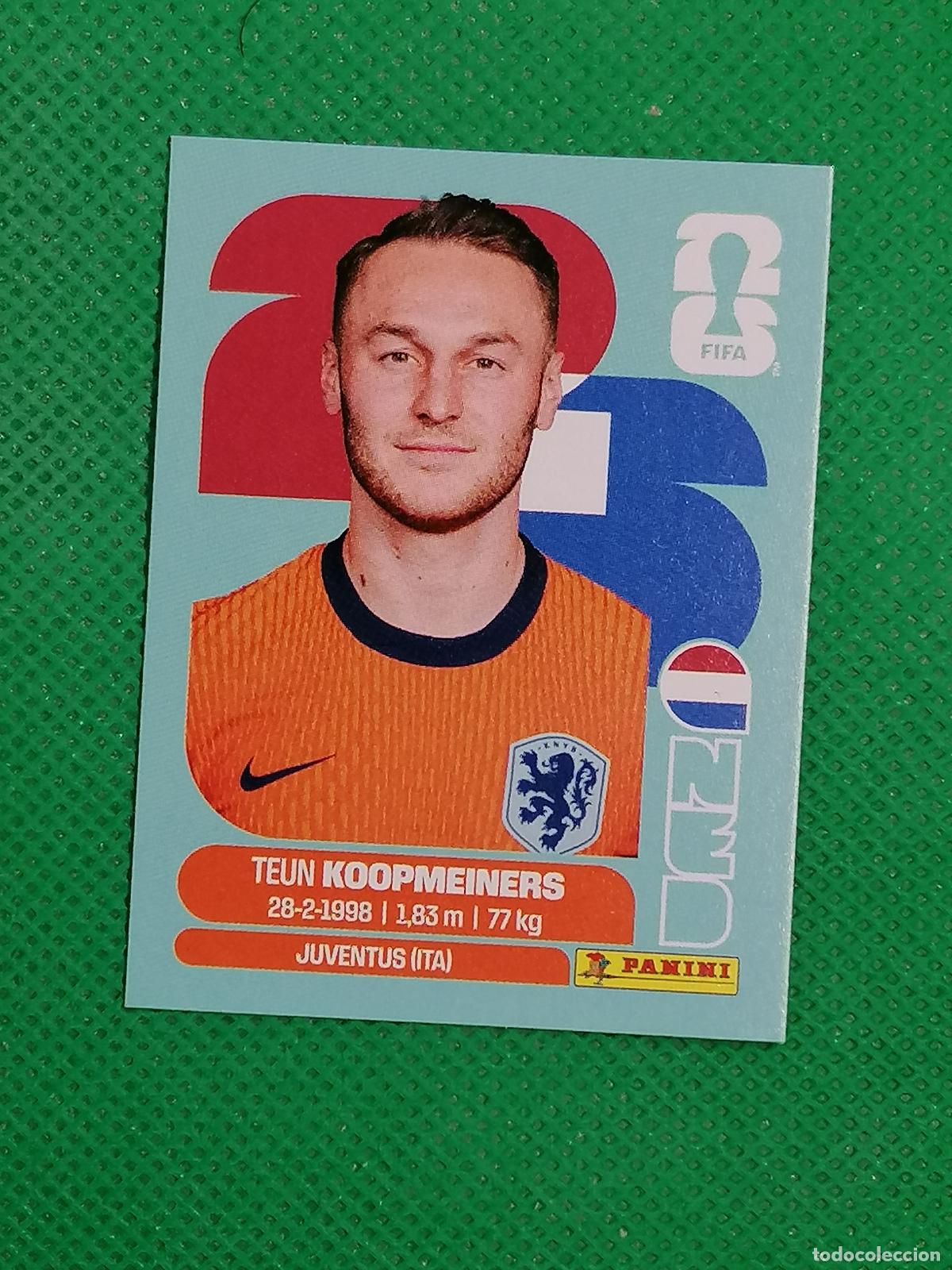 Cromos de f&uacute;tbol: NED 12 NED12 TEUN KOOPMEINERS HOLANDA ⚽ PANINI FIFA MUNDIAL WORLD CUP 26 2026 STICKER ⚽