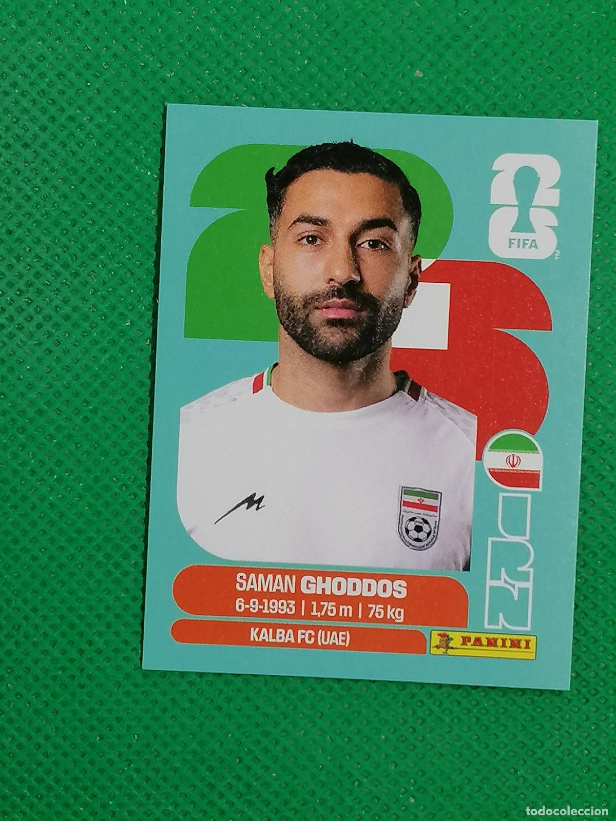Cromos de f&uacute;tbol: IRN 12 IRN12 SAMAN GHODDOS IRAN ⚽ PANINI FIFA MUNDIAL WORLD CUP 26 2026 STICKER ⚽
