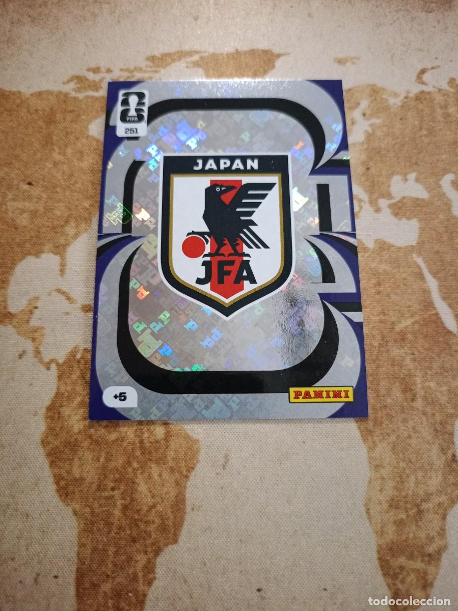 Cromos de f&uacute;tbol: Jap&oacute;n 251 ESCUDO Adrenalyn WORLD Cup 2026