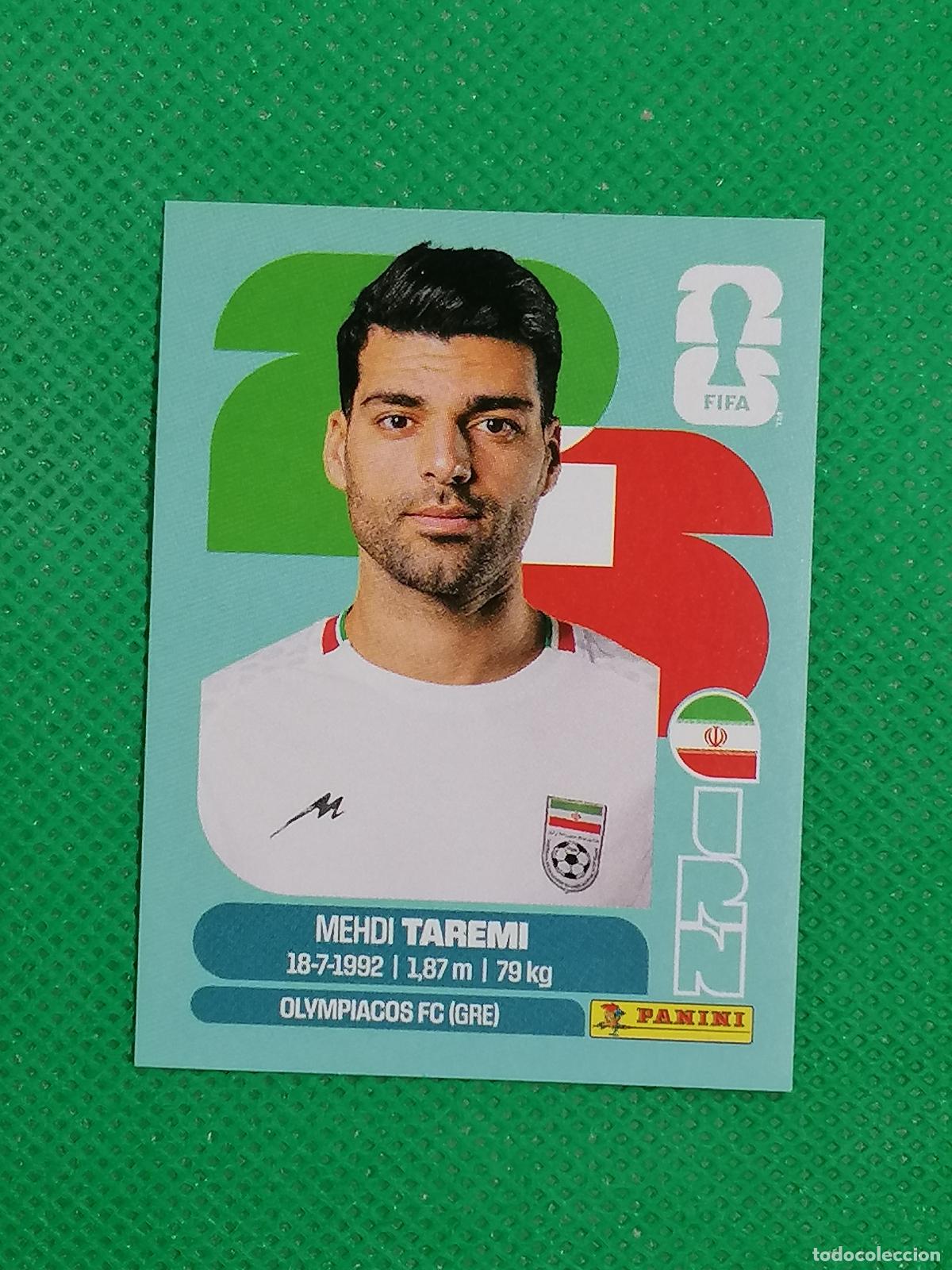 Cromos de f&uacute;tbol: IRN 18 IRN18 MEHDI TAREMI IRAN ⚽ PANINI FIFA MUNDIAL WORLD CUP 26 2026 STICKER ⚽