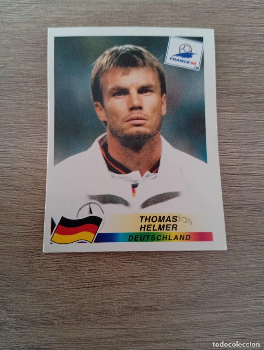 Cromos de f&uacute;tbol: THOMAS HELMER 374 ALEMANIA PANINI FRANCIA 1998 98 SIN PEGAR NUNCA PEGADO