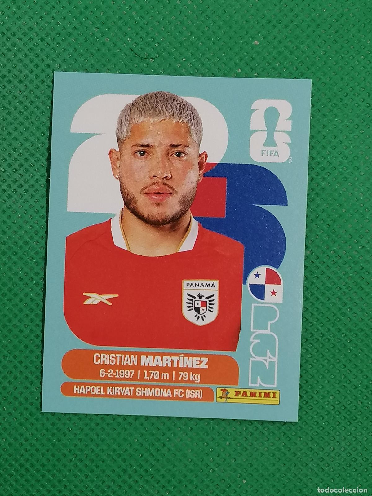 Cromos de f&uacute;tbol: PAN 10 PAN10 CRISTIAN MARTINEZ PANAMA ⚽ PANINI FIFA MUNDIAL WORLD CUP 26 2026 STICKER ⚽