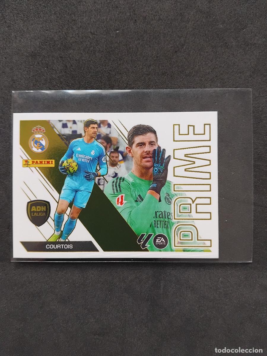 Cromos de f&uacute;tbol: COURTOIS PRIME 3 ADN LIGA - REAL MADRID - LALIGA PANINI MGK MEGACRACKS 2026-27 2026 2027 Mega cracks