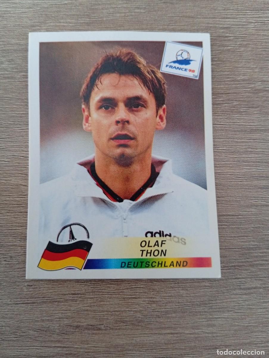 Figurine di Calcio: OLAF THON 375 ALEMANIA PANINI FRANCIA 1998 98 SIN PEGAR NUNCA PEGADO