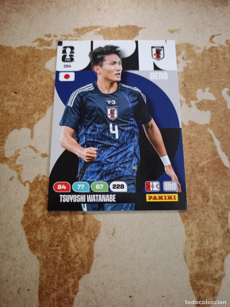 Fu&szlig;ball-Sticker: Jap&oacute;n 254 TSUYOSHI WATANABE Adrenalyn WORLD Cup 2026
