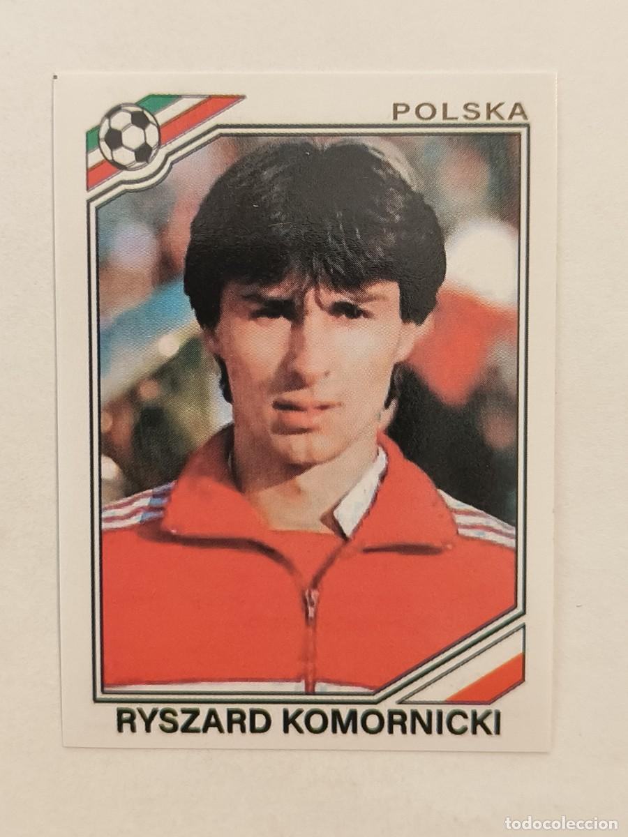 Football Stickers: #373 RYSZSRD KOMORNICKI (POLONIA) MUNDIAL MEXICO 86 PANINI