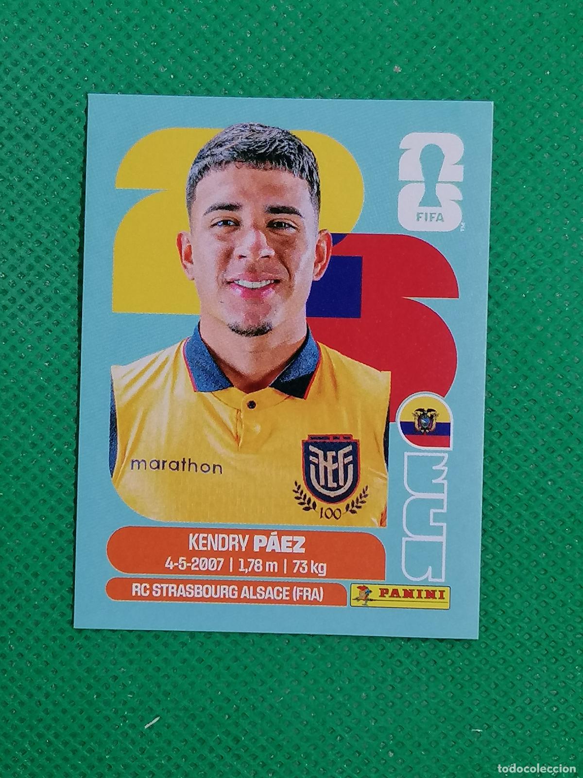 Cromos de f&uacute;tbol: ECU 11 ECU11 KENDRY PAEZ ECUADOR ⚽ PANINI FIFA MUNDIAL WORLD CUP 26 2026 STICKER ⚽