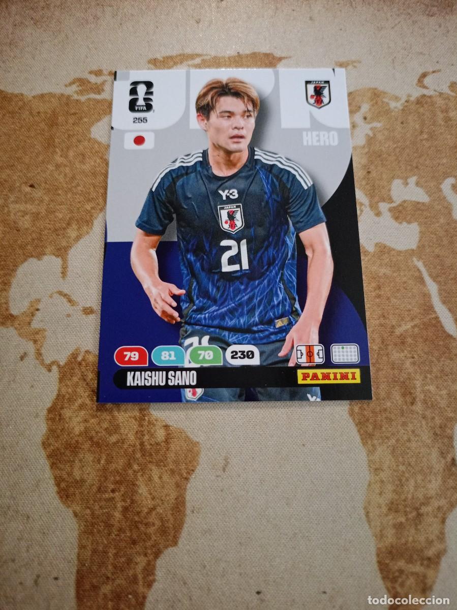Cromos de f&uacute;tbol: Jap&oacute;n 255 KAISHU SANO Adrenalyn WORLD Cup 2026
