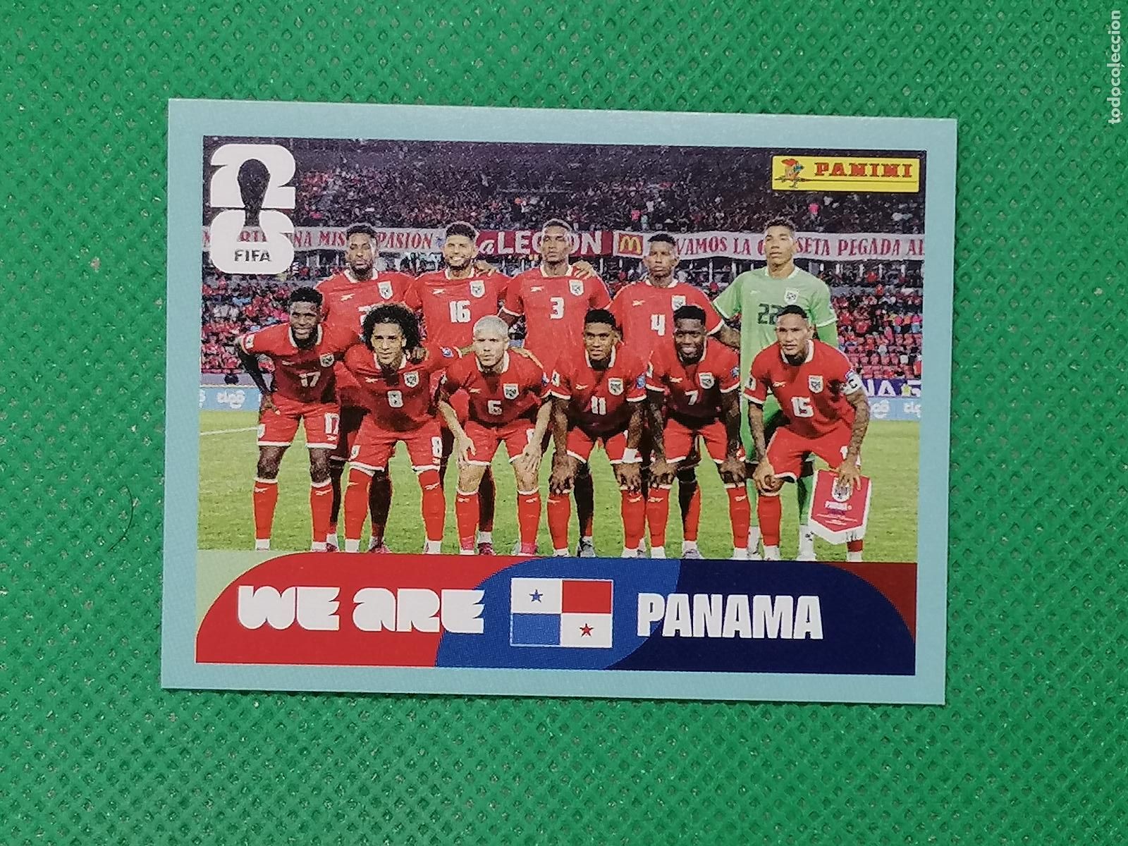 Cromos de f&uacute;tbol: PAN 13 PAN13 PLANTILLA PANAMA ⚽ PANINI FIFA MUNDIAL WORLD CUP 26 2026 STICKER ⚽