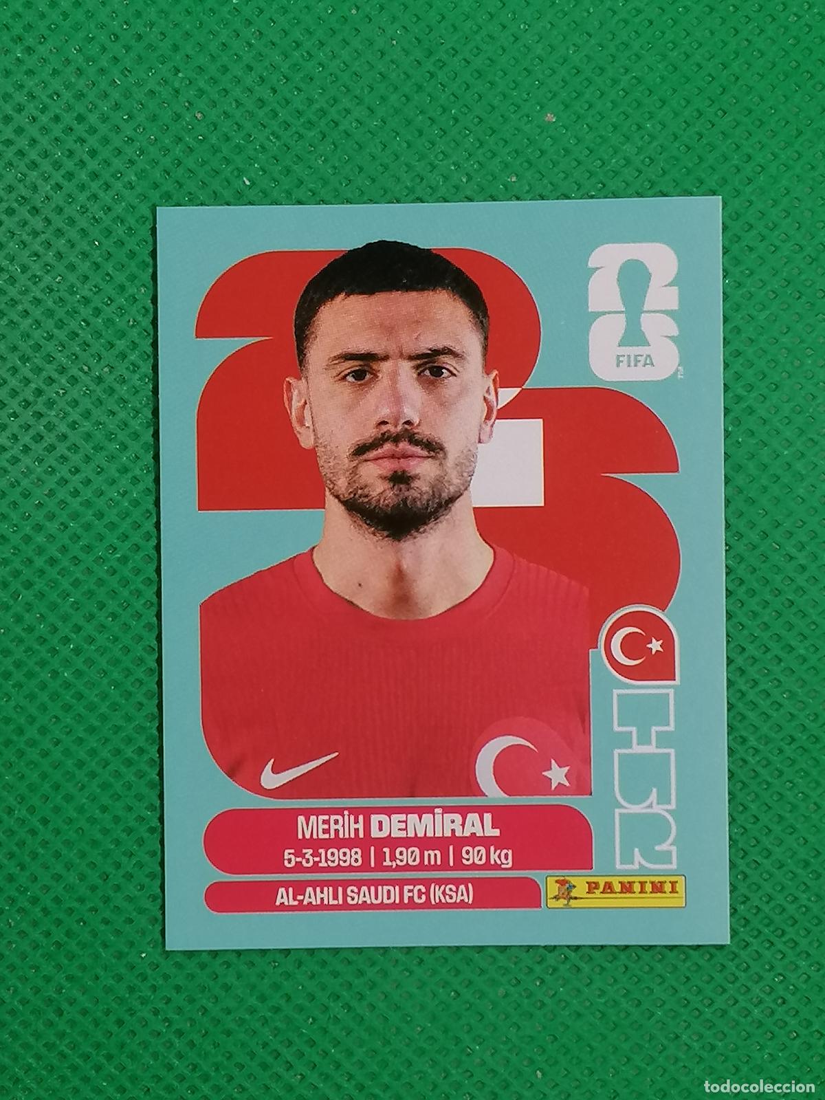 Cromos de f&uacute;tbol: TUR 7 TUR7 MERIH DEMIRAL TURQUIA ⚽ PANINI FIFA MUNDIAL WORLD CUP 26 2026 STICKER ⚽