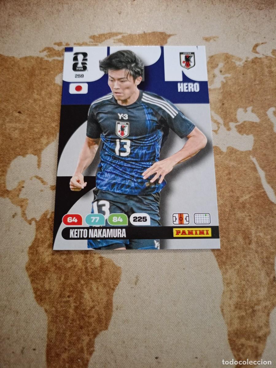 Cromos de f&uacute;tbol: Jap&oacute;n 259 KEITO NAKAMURA Adrenalyn WORLD Cup 2026