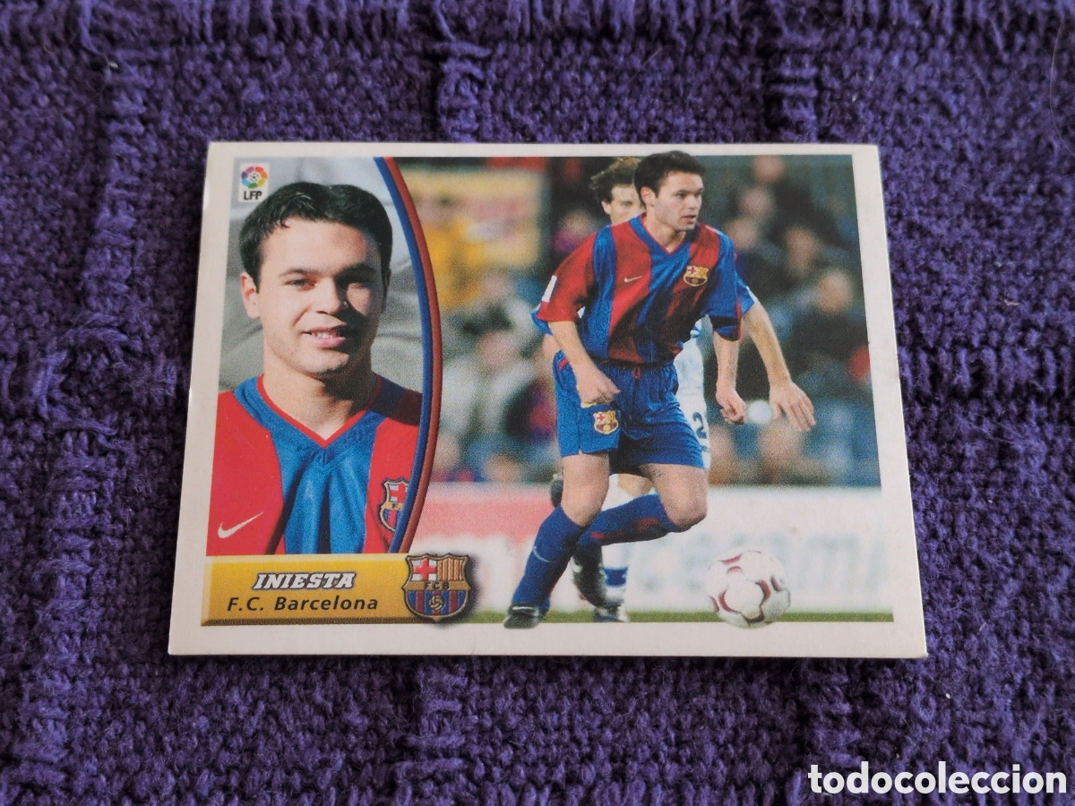 Cromos de Futebol: CROMO NUEVO DE SOBRE INIESTA ROOKIE - EDICIONES ESTE 2003 2004 - TEMPORADA 03 04. NUNCA NUEVO