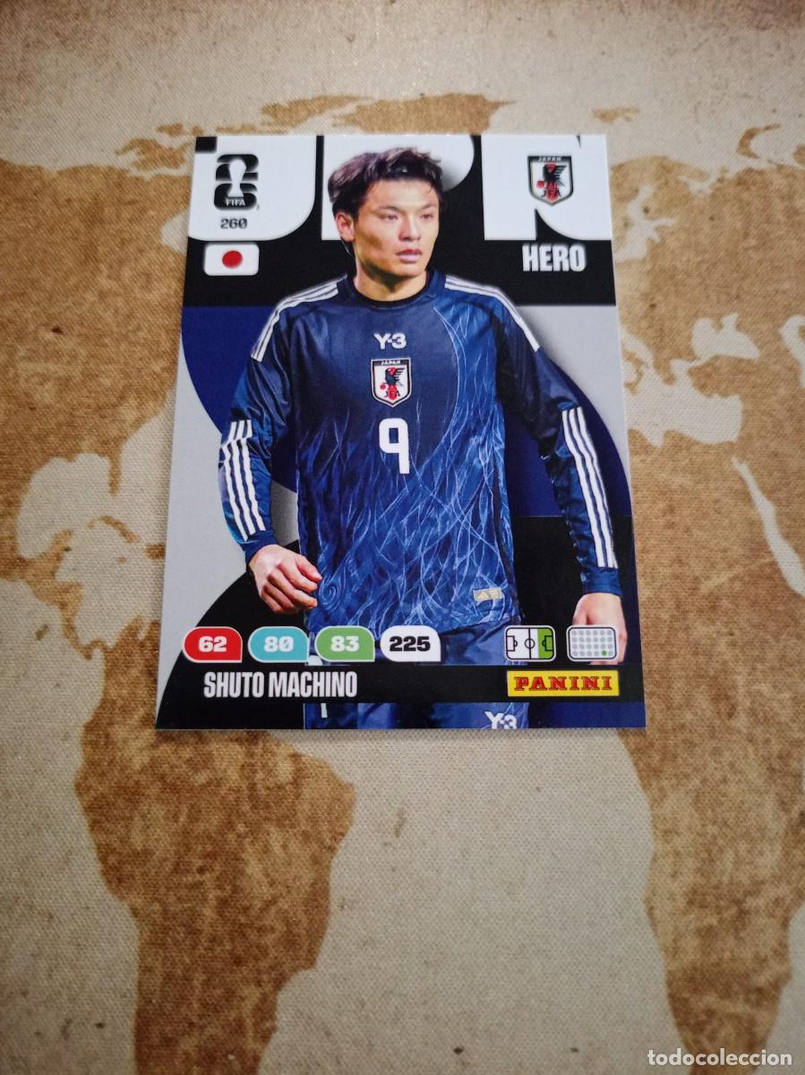 Cromos de f&uacute;tbol: Jap&oacute;n 260 SHUTO MACHINO Adrenalyn WORLD Cup 2026