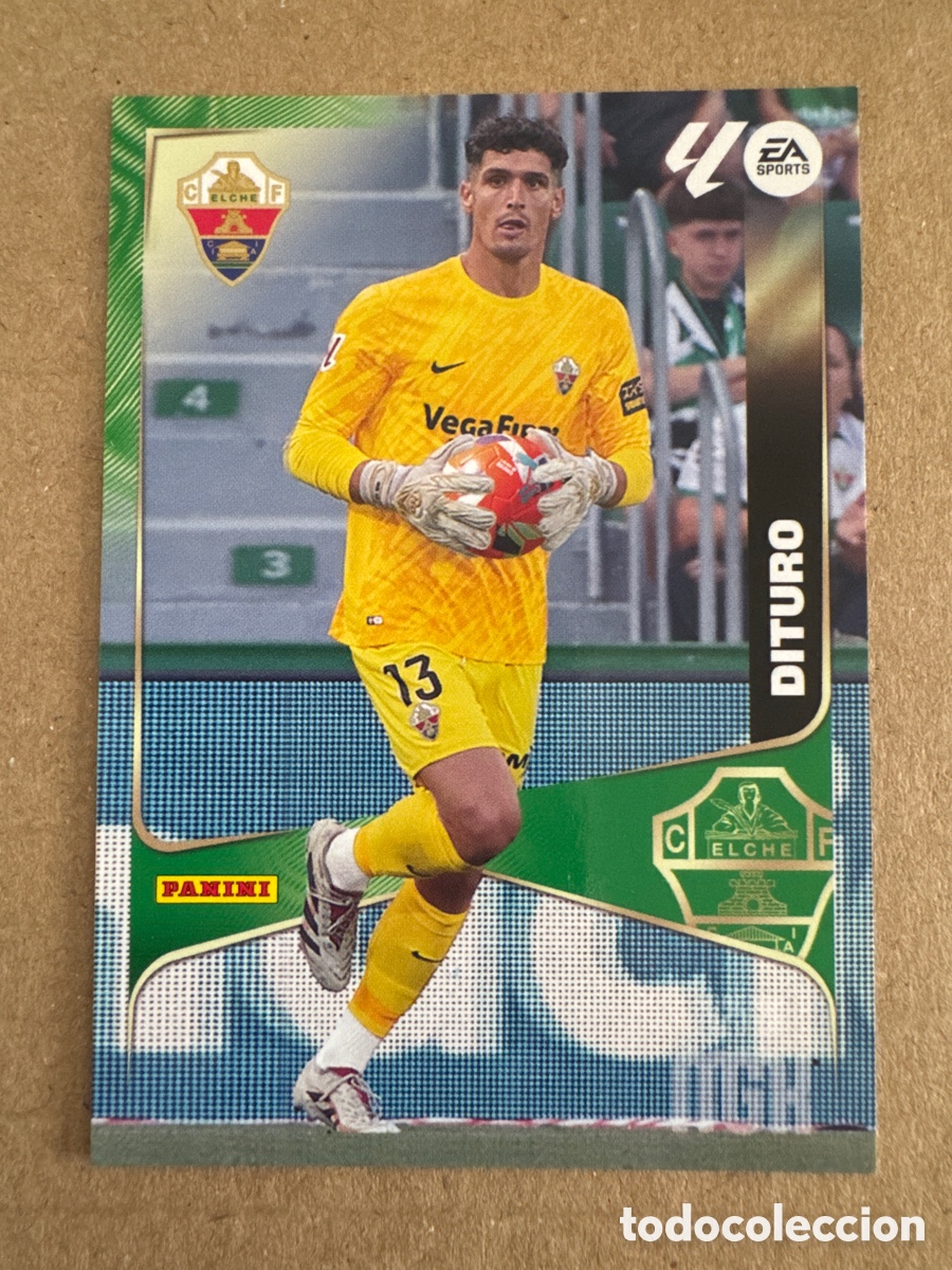 Cromos de f&uacute;tbol: # 128 Dituro Elche Megacracks 25 26 2025 2026 MGK